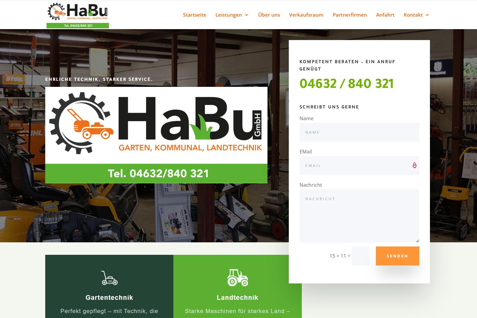 Website des Wasser- und Bodenverbandes Langballigau